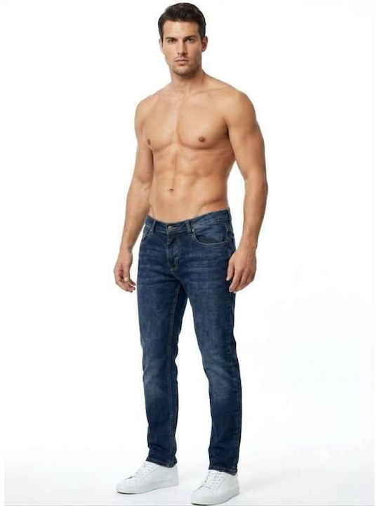 Men's Jeans Pants Regular Fit Blue