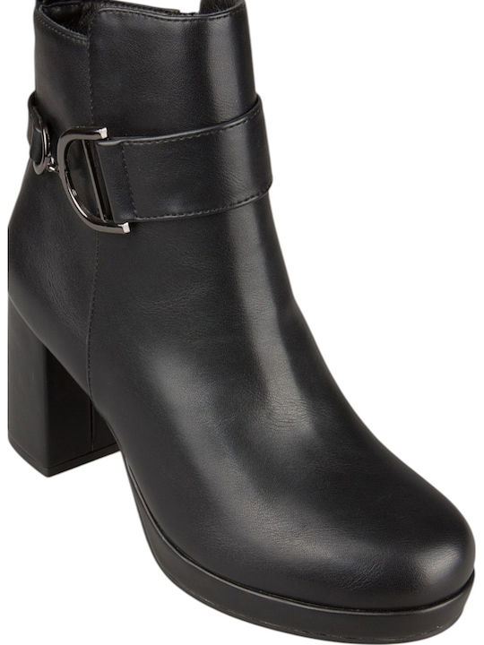 Damen Stiefeletten Schwarz