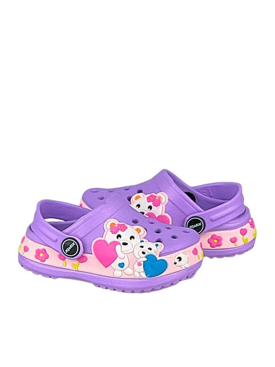 Kinder Strandschuhe Flieder