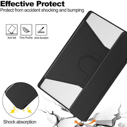 Калъф Книга Сваляща се Клавиатура Lenovo Tab M11 Xiaoxin Pad 11 2024 Черен