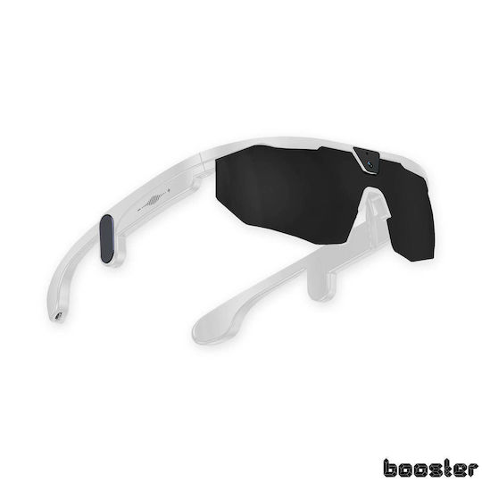 Booster Ochelari De Ciclism Cu Ramă Neagră Și Lentile Întunecate