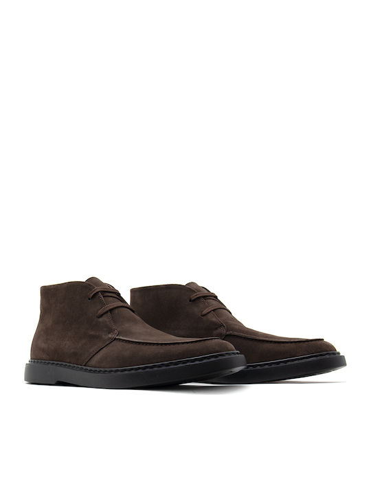 Suede Μποτάκια Chukka Καφέ