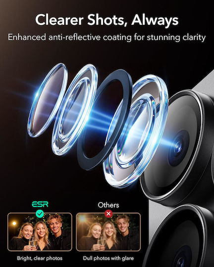 Esr Armorite Pro Camera Lens Protector Full Coverage Black Iphone 18 Pro Max