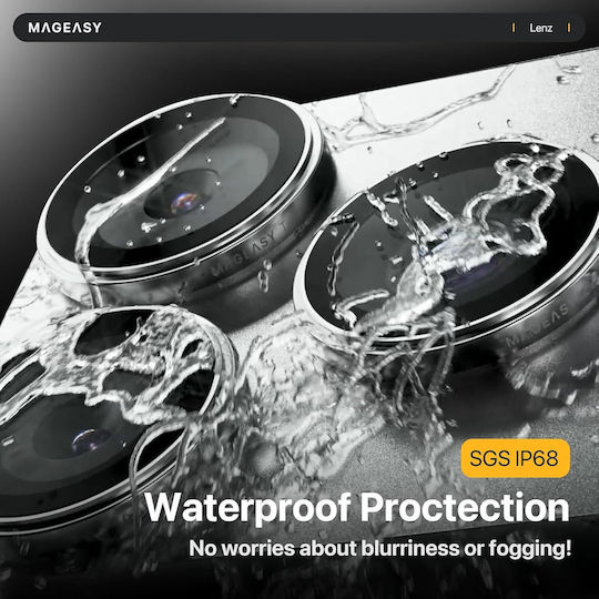 Mageasy Sapphire Camera Lens Glass Aerial iPhone 18 Pro/18 Pro Max