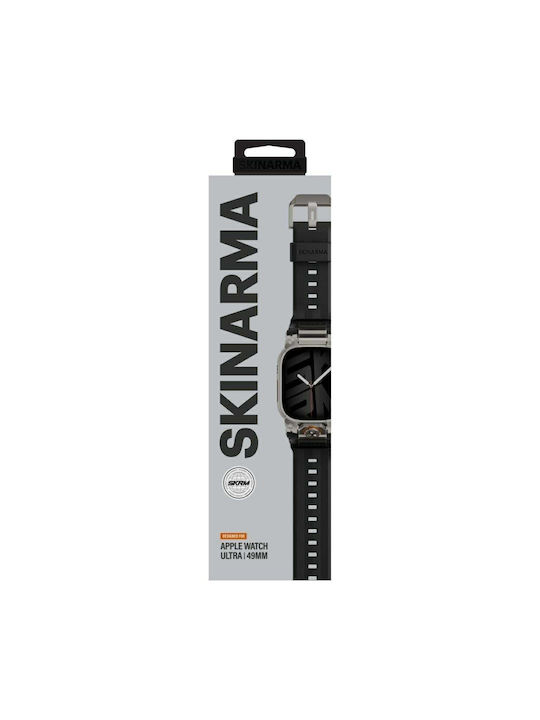 Skinarma Каишка за часовник Talon Apple Watch Ultra 49mm Черна Sk-ws49-talon-blk