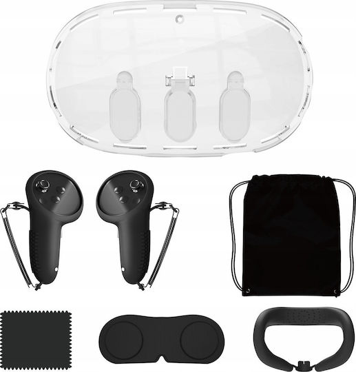 Jys Set Accessories Cover Protection Case Glasses Goggles Vr Meta Quest 3 Mq011