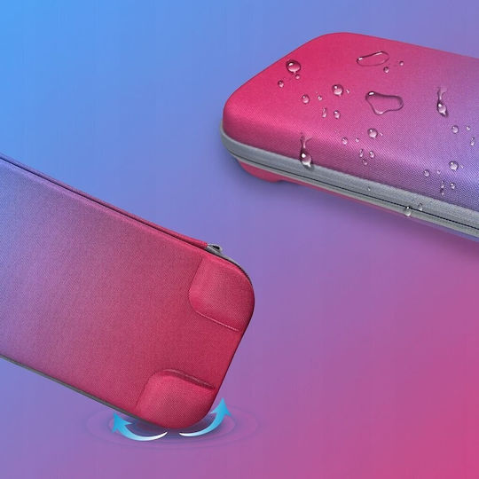 Hard Rigid Cover Case Suitcase Case Nintendo Switch 2 Ns2 Jys-ns2283 Blue Red