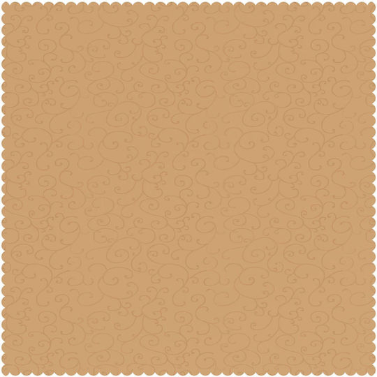 vidaXL Beige Tischtuch 140x140cm