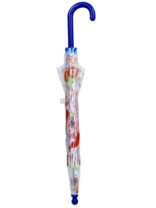 Arditex Kids Umbrella Curved Handle Transparent With Diameter 71cm