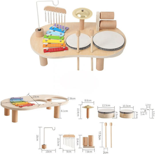 SUPRIMO Sensory Wooden with Music and Sounds
