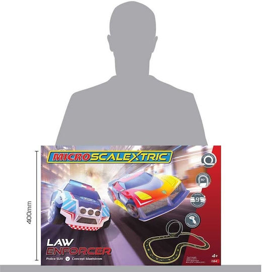 Scalextric Писта 1:64 Полицейска кола