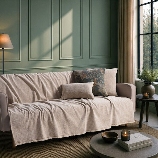 Teoran Dayton Cuvertură Pentru Canapea De Fotoliu 180x150cm Bej