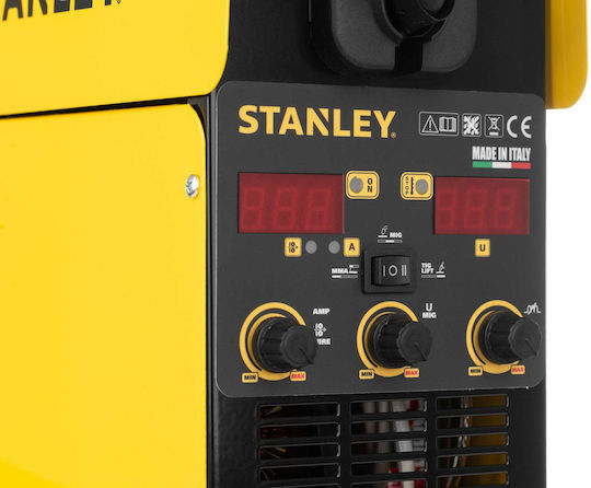 Stanley MIG-180 Inverter Welding Machine MIG / MMA / TIG with Maximum Welding Current 170A and Duty Cycle 90%