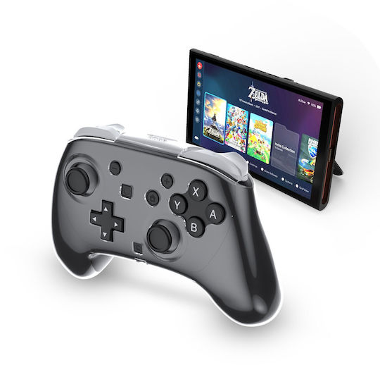 Jys Пластмасов защитен калъф за контролер Switch 2 Прозрачен