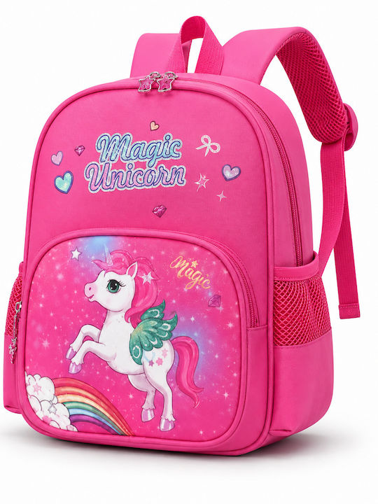 Kids Backpack Pink 30x16x27cm Kids Backpack Pink 30x16x27cm