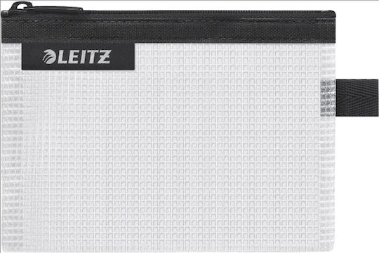 Leitz Прозрачна Папка за Архивиране с Цип за Хартия A4 Черна