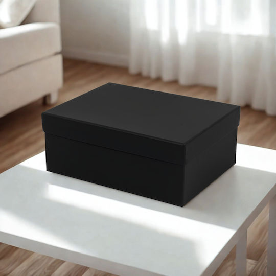 Geschenkverpackung Schwarz 25x11x37cm