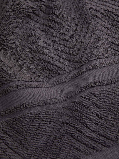 Αιγαίον Σετ 3τμχ Dark Grey Βάρους 600gr/m²