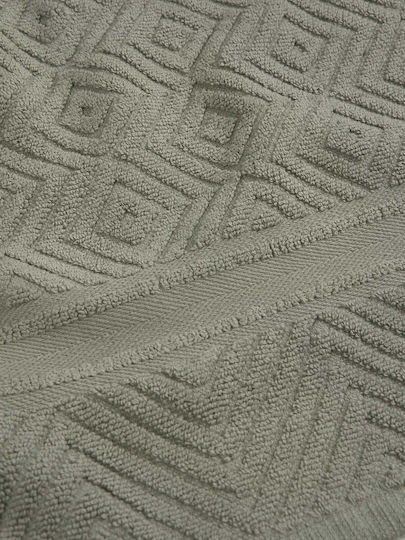 Αιγαίον Σετ 3τμχ Sage Green Βάρους 600gr/m²