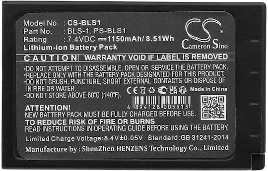Cameron Sino Kamera-Batterie Typ Bls-1 Olympus E-420 E-450 E-620 Pen E-p2 Ep-1 P-1 Cs-bls1