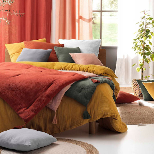 Douceur d'Intérieur Super-Double Fitted Bed Sheet 160x200cm Angelia