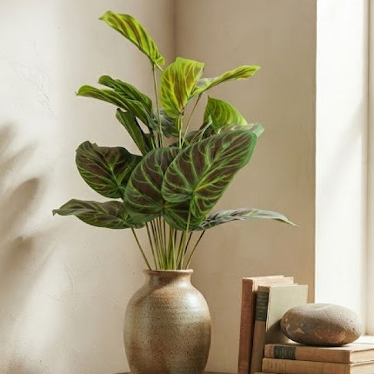 Buchet Decorativ Artificial Frunze Tropicale Verzi Buchet Decorativ Artificial Frunze Tropicale Verzi