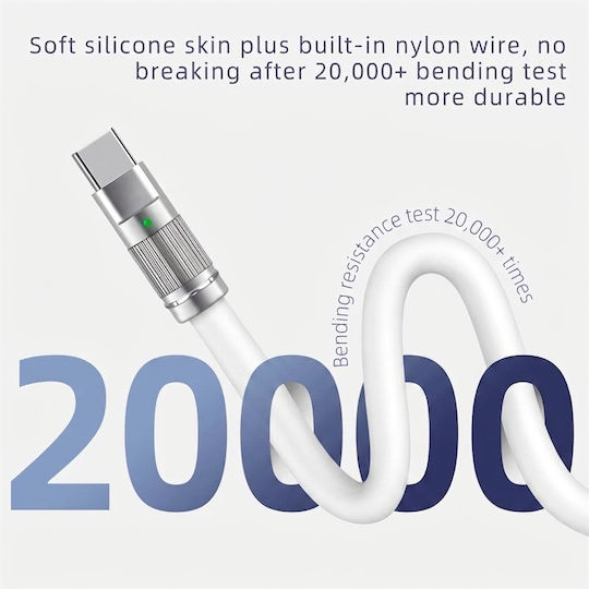 Leewello Leewello USB Typ-C Kabel - USB-C Weiß 3m