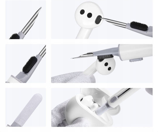 K&F Kf08.067 Elektronik-Reinigungspen-Set Kopfhörer Airpods Steckplätze