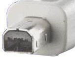 Logo Collection USB 2.0 Kabel USB-A-Stecker - Mini-USB-A-Stecker Schwarz 2m