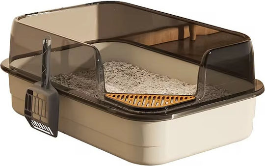 Pet's Choice Katzenklo mit Sieb Weiß M61 x P40.5 x H25cm