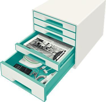 Leitz Sertar Pentru Birou 27x36.3x28.7cm Alb