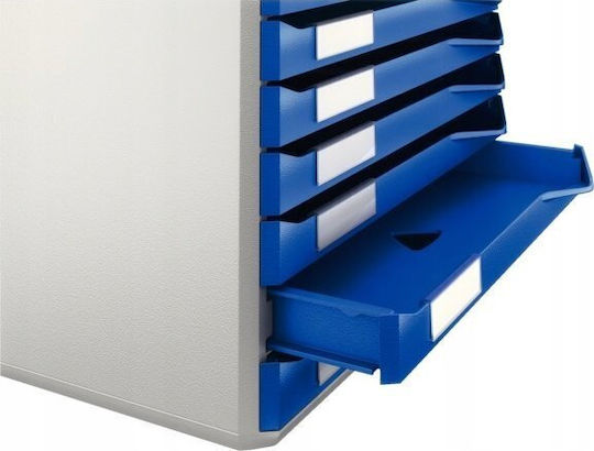 Leitz Sertar Din Plastic Pentru Birou 29x35.5x28.5cm Albastru