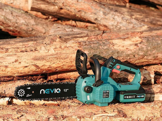 NeviQ L12302 Battery Chainsaw 1x4Ah Brushless 20V Brushless with 30.48cm Blade