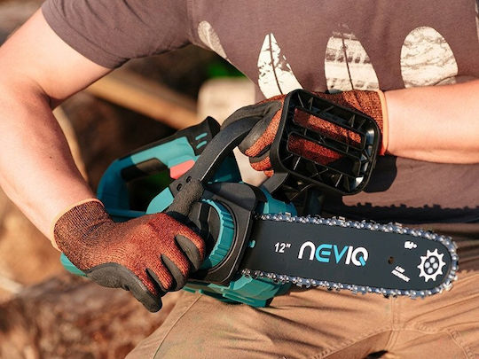 NeviQ L12302 Battery Chainsaw 1x4Ah Brushless 20V Brushless with 30.48cm Blade
