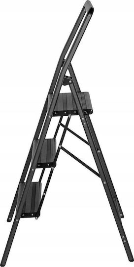 Wenko Aluminium-Leiter mit 3 Stufen