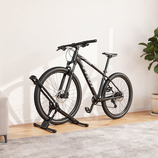 Vevor Faltbarer Freier Stand Fahrradhalter Boden Rollen 508-737 Mm Schwarze