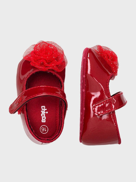 Chicco Baby Soft-Sole Red Ballet Flats