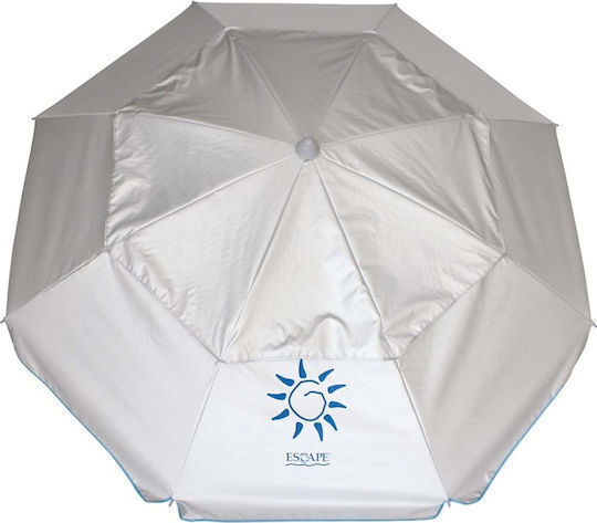 Escape Folding Beach Umbrella Aluminum Diameter 2m with UV Protection