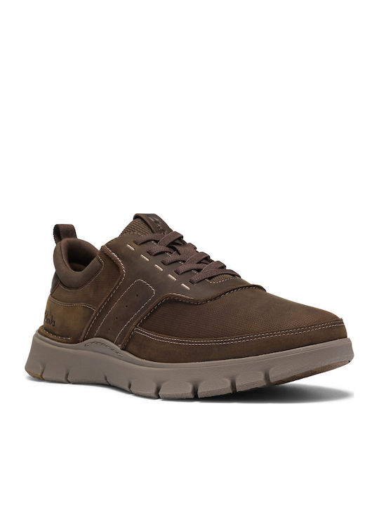 Beeswax Leather Men's Casual Shoes Brown
