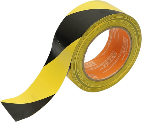 Highpower Selbstklebendes Markierungsband aus Kunststoff in Gelber Farbe 33m x 4,8cm