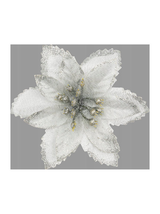 Atmosphera Star Of Bethlehem Δαχτυλίδι Πετσέτας Φαγητού με Λουλούδια & Κλαδιά 2τμχ
