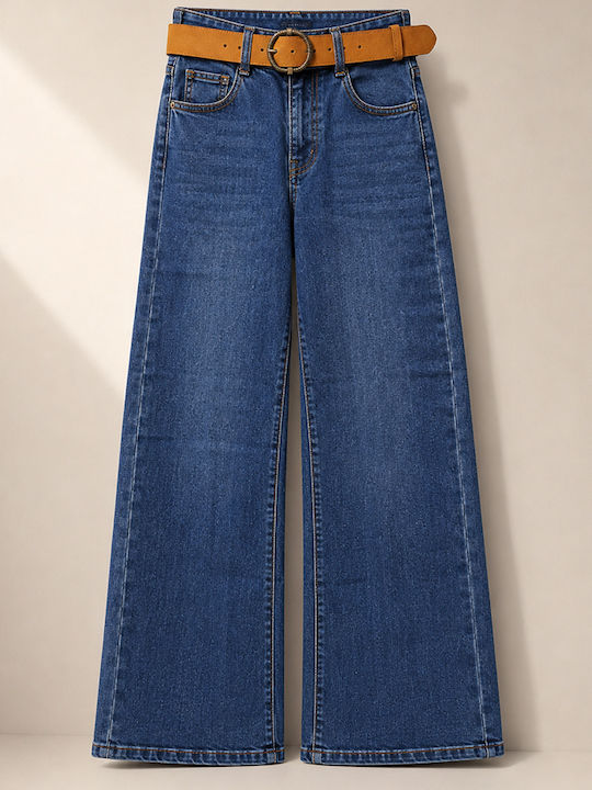 Hochgebirge Damen Jeans Hosen in Slim Passform Gerade 7736
