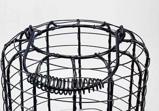 Home&Styling Collection Laterne Metallisch Schwarz 23,5x23,5cm