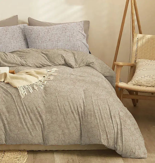 Cokitex Cokitex Bettlaken Set Einzel 165x260cm Mocha 3 Stück