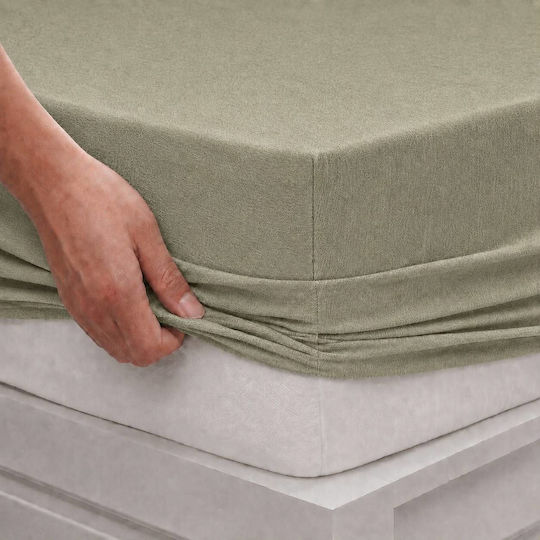 Трико Кралица 160x200см с Еластична Лента Тъмнозелен