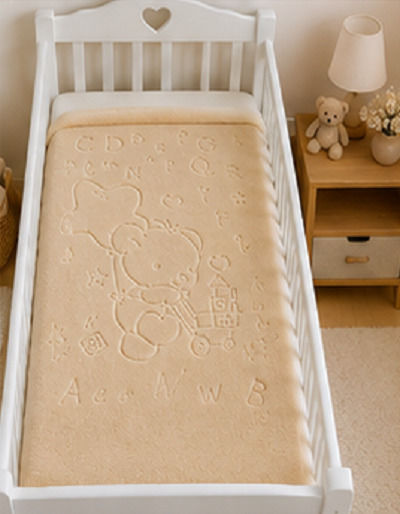 Belpla Spanish Cot Blanket Ster 521 Beige 110x140cm