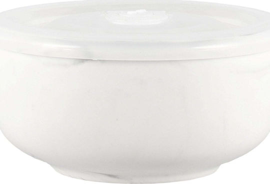 Boltze Salatschüssel Keramik Weiß 13x13cm