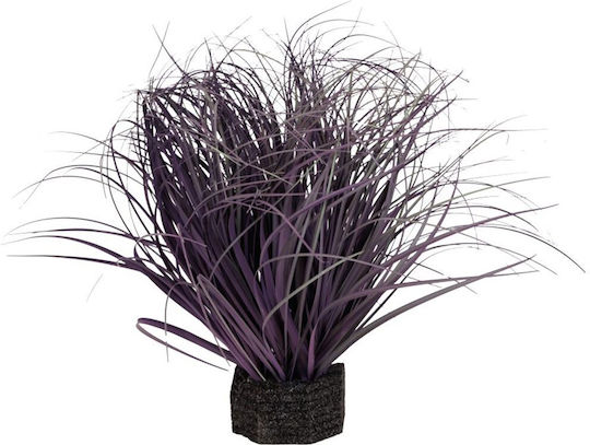 Plantă Iarbă Mov Din Plastic 35 cm