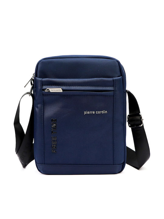 Geantă De Umăr / Tip Crossbody Albastră Pentru Bărbați