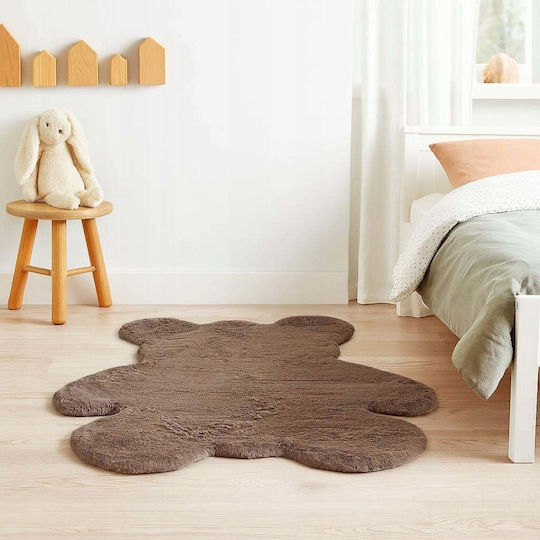 Home&Styling Collection Детски Килим Кафяв 100x85см Home&Styling Collection Детски Килим Кафяв 100x85см